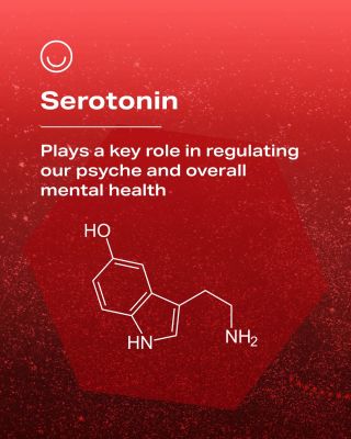 Serotonin 🧠 👉 Serotonin is a key neurotransmitter that affects our mood, sense of well-being, and emotional balance;...