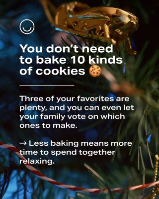 Christmas doesn't have to be a full-time project. 🎄✨ Putting less effort into perfection often brings more peace and...